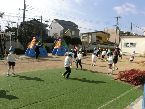 豆まき フォトダイアリー 学校法人 梅花学園 梅花幼稚園 大阪府豊中市の幼稚園